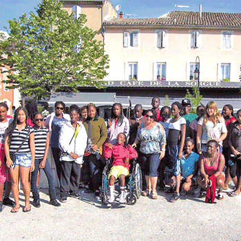 Voyage en Provence pour des collégiens de Quartier d'Orléans 